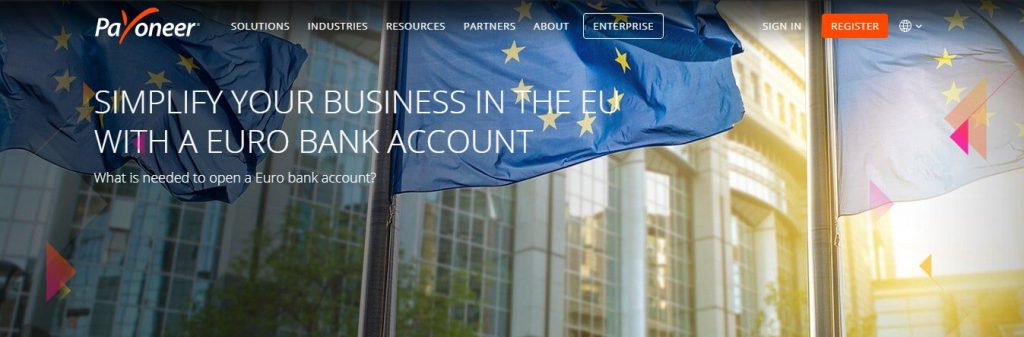 open euro bank account online